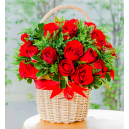 send roses in basket to japan