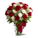 send flower in glass vase to vietnam