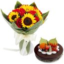 send flowers with cakes in vietnam