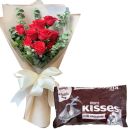 buy anniversary flowers with chocolates in vietnam