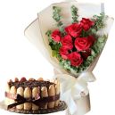 send wday flowers with cake vietnam