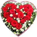 buy mothers day heart roses to hanoi city