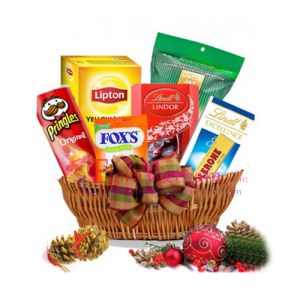sweet christmas basket send to vietnam