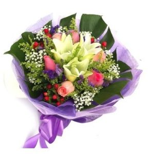 Mixed Flower in Bouquet to vietnam