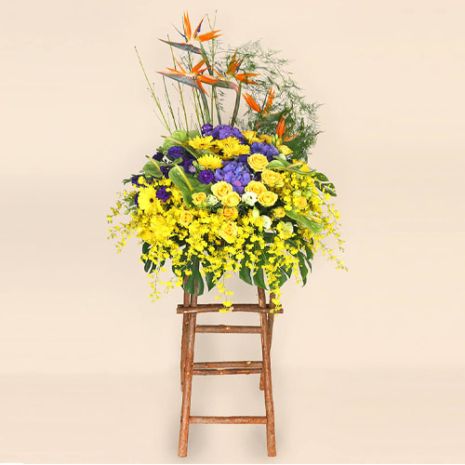 send grand opening flower arrangement to vietnam