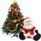 send decorated christmas tree with a cuddly santa claus to vietnam
